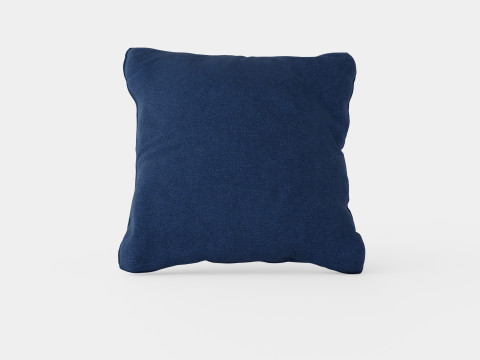 Los Angeles sofa cushion indigo 3D Model