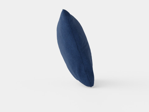 Los Angeles sofa cushion indigo 3D-Modell