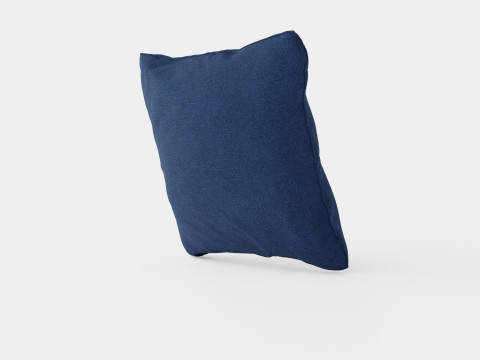 Los Angeles sofa cushion indigo 3D-Modell