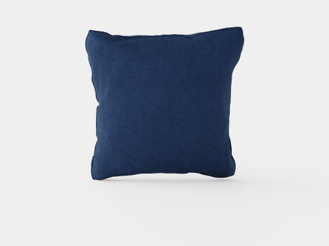 Los Angeles sofa cushion indigo 3D-Modell