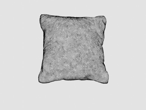 Los Angeles sofa cushion indigo 3D-Modell