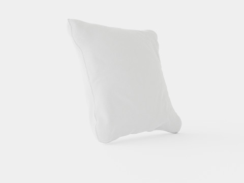 Los Angeles sofa cushion off white 3D Model