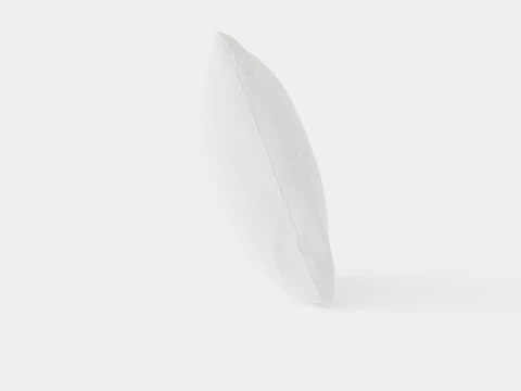 Los Angeles sofa cushion off white 3D Model