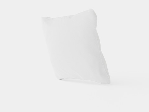 Los Angeles sofa cushion off white 3D Model