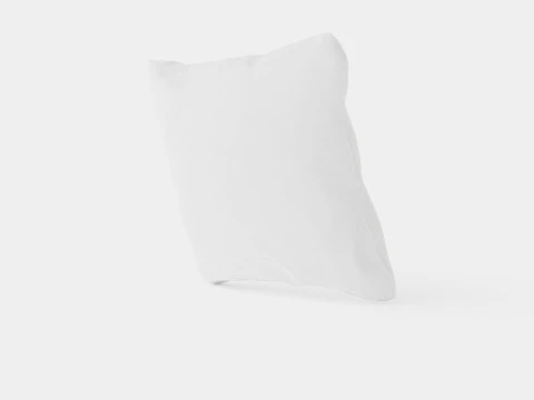 Los Angeles sofa cushion off white 3D Model