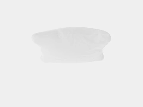Los Angeles sofa cushion off white 3D Model