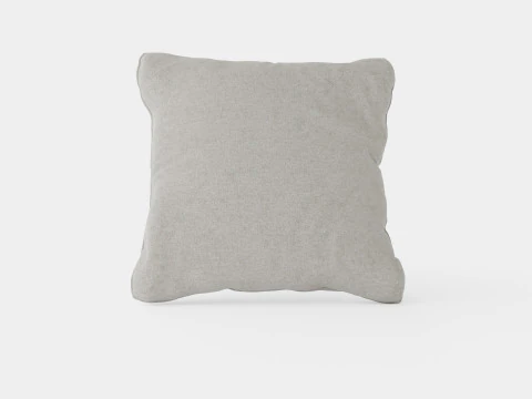 Poduszka na sofę Los Angeles, piaskowa Model 3D