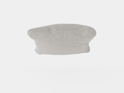 Los Angeles sofa cushion sand 3D Model