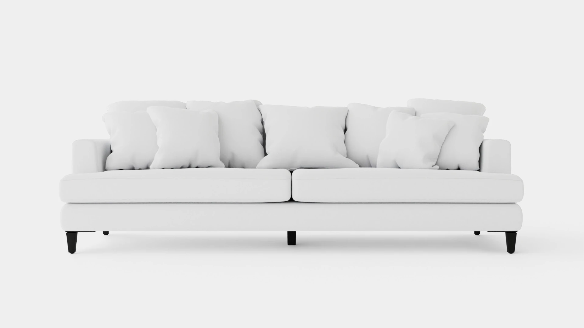 Los Angeles sofa off white M 3D Model .c4d .max .obj .3ds .fbx .stl .blend 