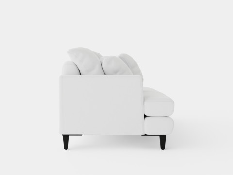 Los Angeles sofa off white M 3D 模型