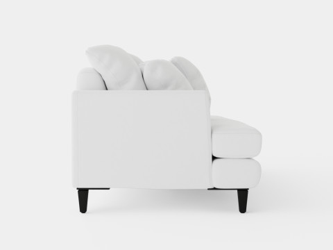 Los Angeles sofa off white S 3D 모델