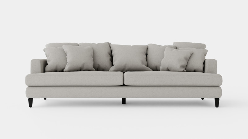 Los Angeles sofa sand M 3Dモデル .c4d .max .obj .3ds .fbx .stl .blend 