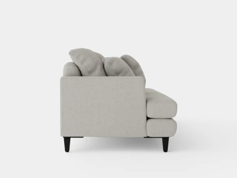 Los Angeles sofa sand M 3D Model