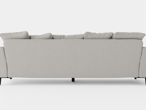 Los Angeles sofa sand M 3Dモデル
