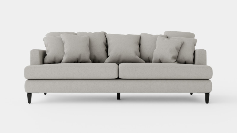 Los Angeles sofa sand S Modelo 3D .c4d .max .obj .3ds .fbx .stl .blend 