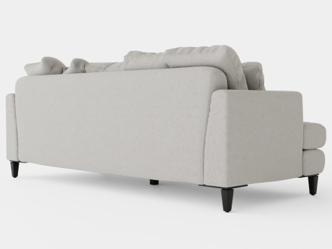 Los Angeles sofa sand S Modelo 3D
