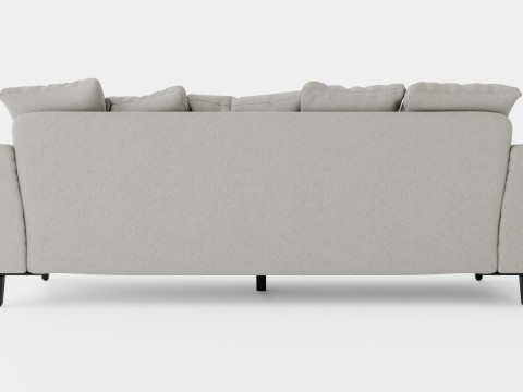 Los Angeles sofa sand S Modelo 3D