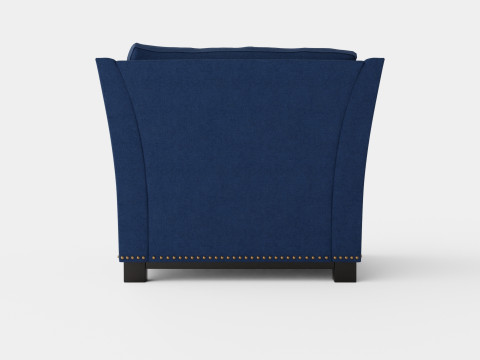 Madison armchair indigo Modelo 3D