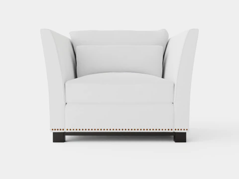 Poltrona Madison off white Modelo 3D