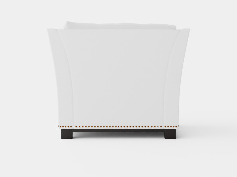 Madison armchair off white 3D Model