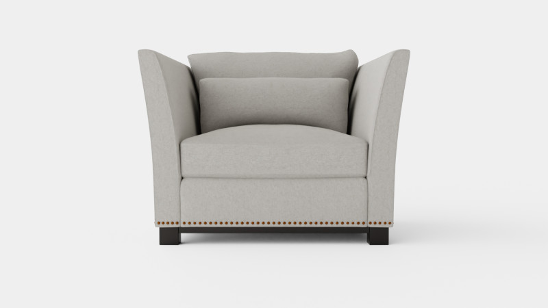 Madison armchair sand 3D Model .c4d .max .obj .3ds .fbx .stl .blend 