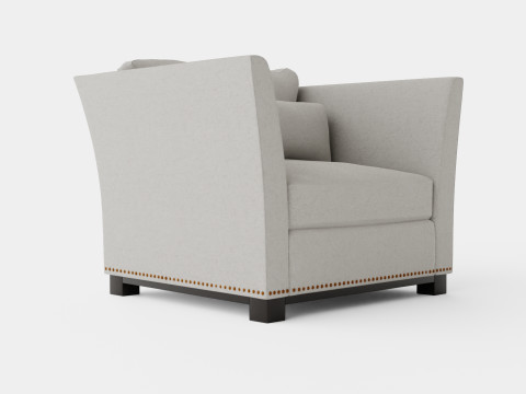 Madison armchair sand 3D Model
