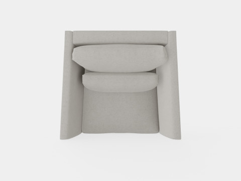 Madison armchair sand 3D Model