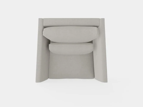 Madison armchair sand 3D Model