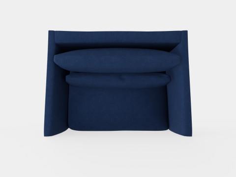 Madison loveseat indigo 3D Model