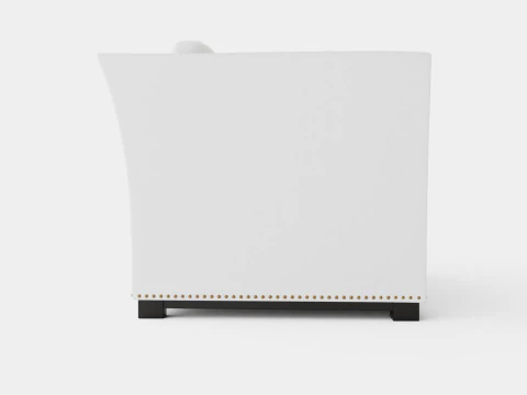 Madison loveseat off white 3D Model