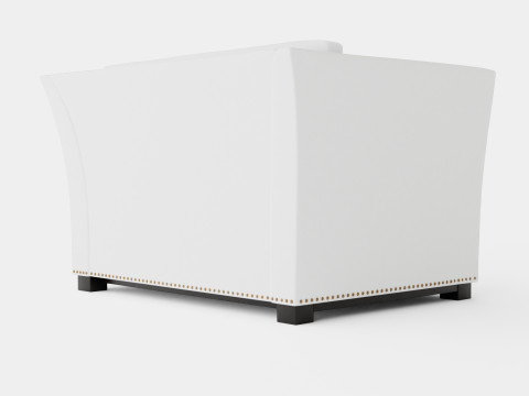 Madison loveseat off white Modelo 3D