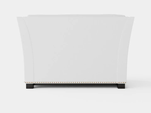 Madison loveseat off white 3D Model