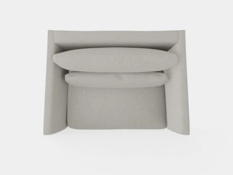 Madison loveseat sand 3D Model