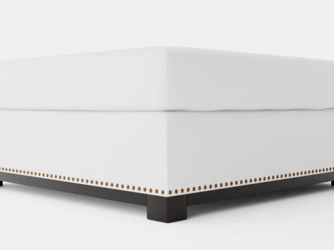 Madison Osmanlı kirli beyaz 3D Model