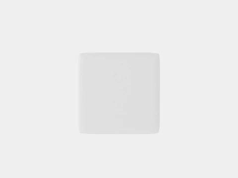 Madison ottoman off white 3D Model