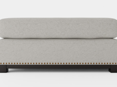 Madison ottoman sand 3Dモデル