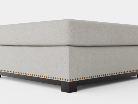 Madison ottoman sand 3Dモデル