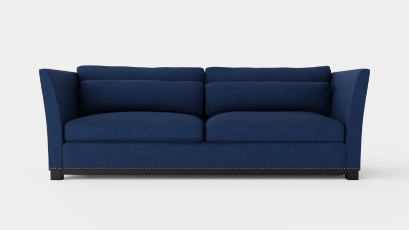 Madison sofa indigo Model 3D .c4d .max .obj .3ds .fbx .stl .blend