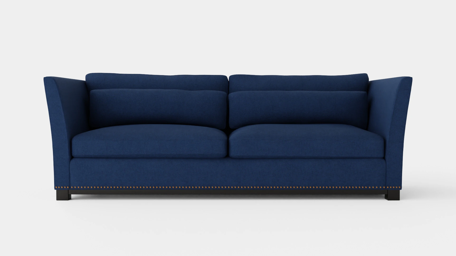 Madison sofa indigo 3D Model .c4d .max .obj .3ds .fbx .stl .blend 