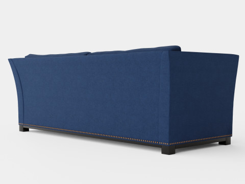 Madison sofa indigo Model 3D