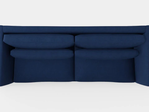 Madison sofa indigo 3D Model