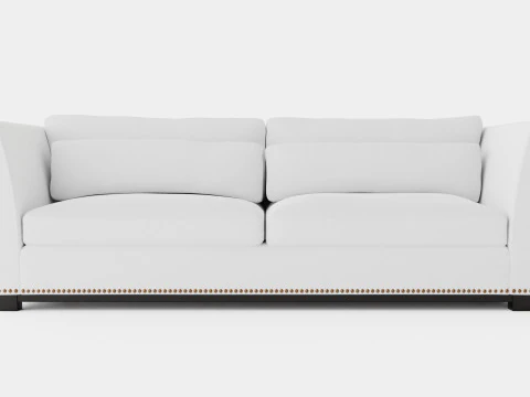 Madison sofa off white 3D Model
