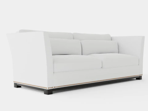 Madison sofa off white 3D Model