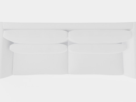 Madison sofa off white Model 3D