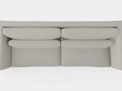 Madison sofa sand 3D Model