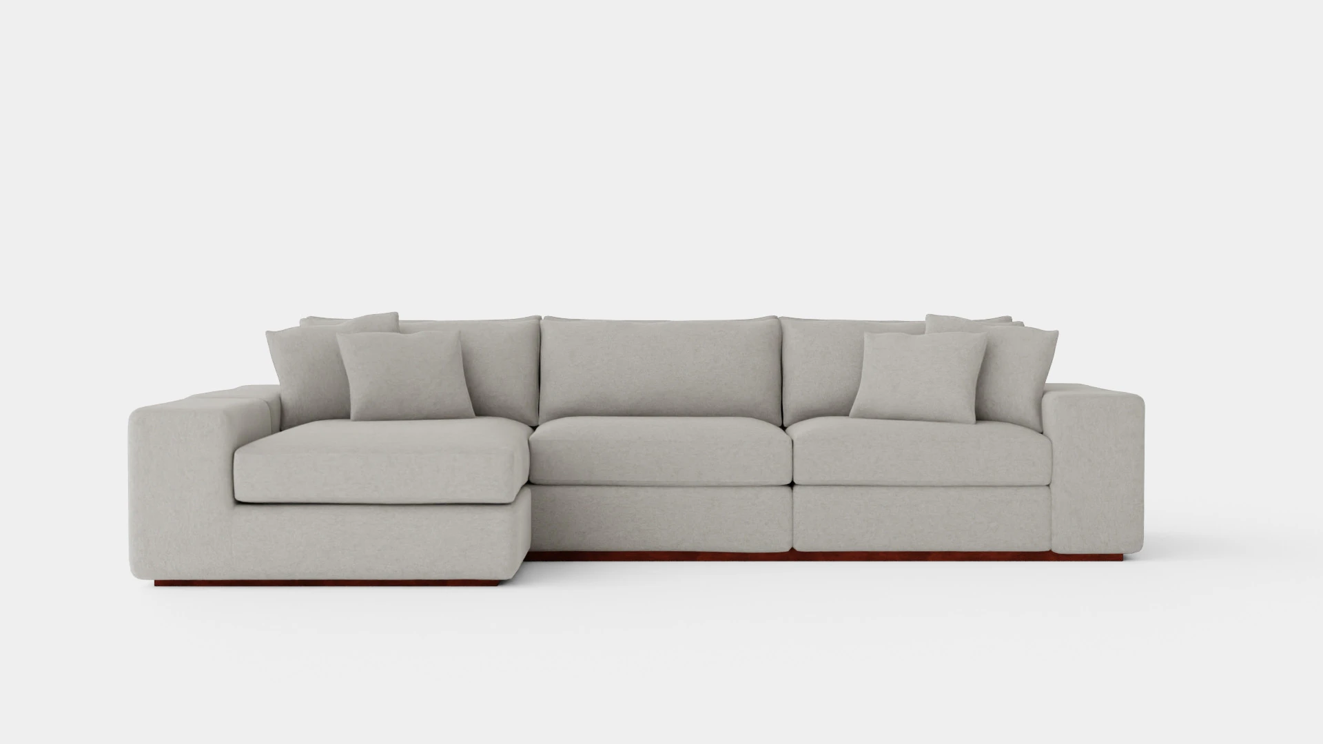 Malibu sofa sand 3D Model .c4d .max .obj .3ds .fbx .stl .blend 