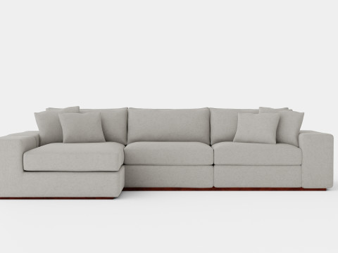 Malibu sofa sand 3Dモデル