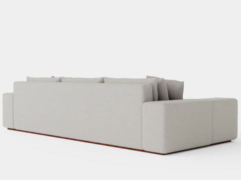 Malibu sofa sand 3D Model