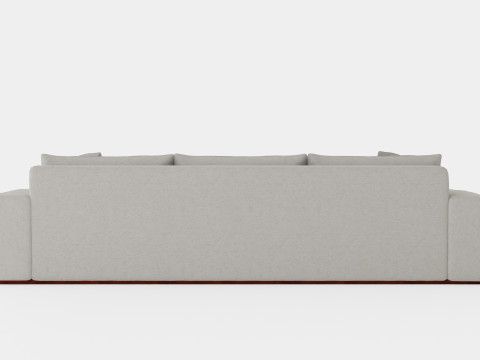Malibu sofa sand Modelo 3D