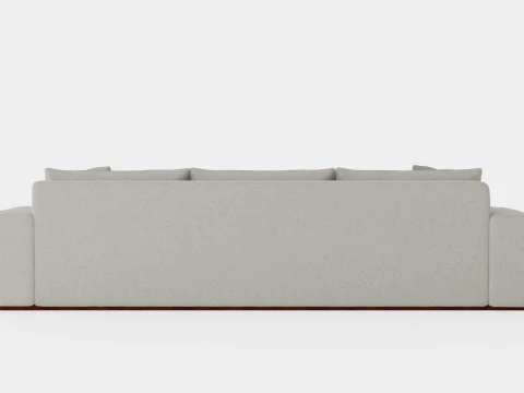 Malibu sofa sand 3D Model